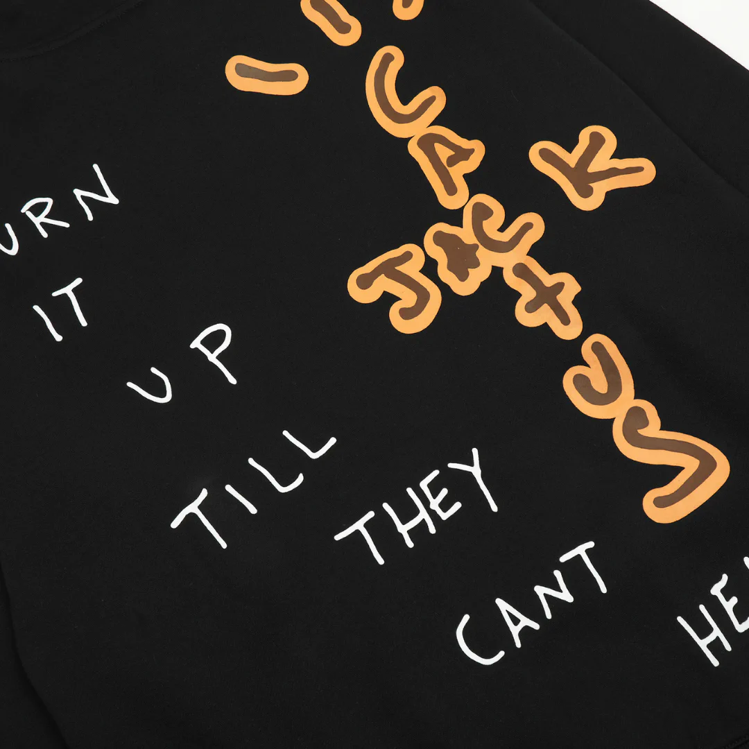 Cactus Jack Graphic Print Hoodie - TS0014 - Image 9