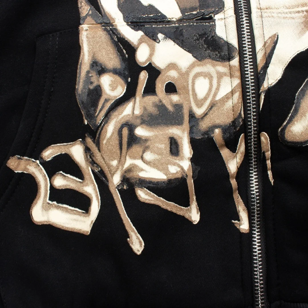 Travis Scott Graphic Print Hoodie Zip - TS0017 - Image 11