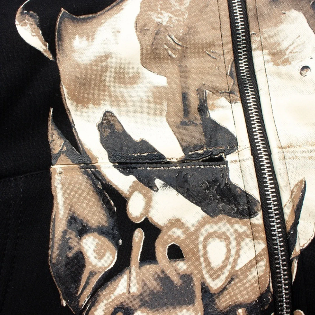 Travis Scott Graphic Print Hoodie Zip - TS0017 - Image 9