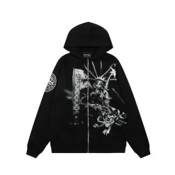 Travis Scott Graphic Print Hoodie Zip - TS0018