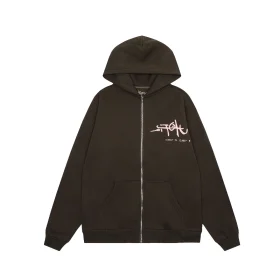 Travis Scott Graphic Print Hoodie Zip - TS0019