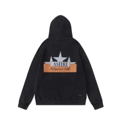Alternative view of AM Logo Graphic Print Hoodie - AM0005
