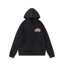 AM Logo Graphic Print Hoodie - AM0005