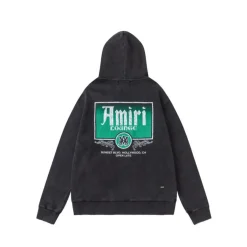 Alternative view of AM Logo Graphic Print Hoodie - AM0009