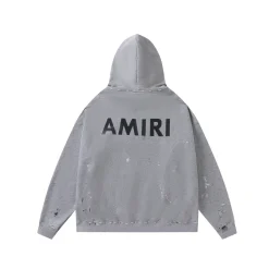 Alternative view of AM Logo Graphic Print Hoodie - AM0018