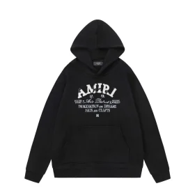 AM Logo Graphic Print Hoodie - AM0020