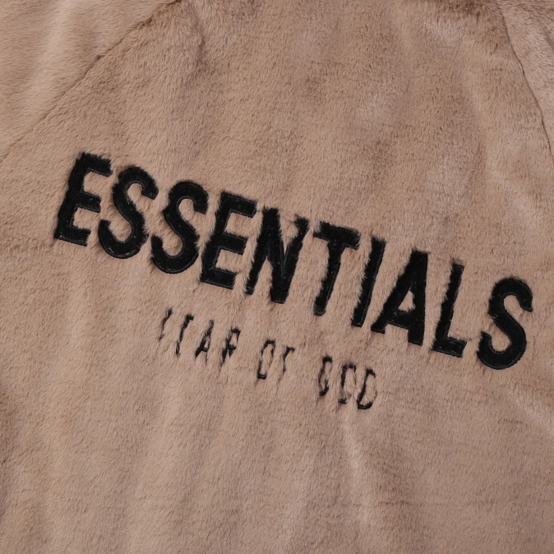 Essentials FOG Fur Hooded Jacket - FOG0026 - Image 15