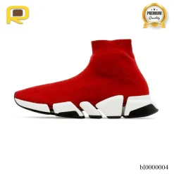 Alternative view of BLCG Speed Trainer Mid Raspberry Red Shoes Sneakers - bl0000004