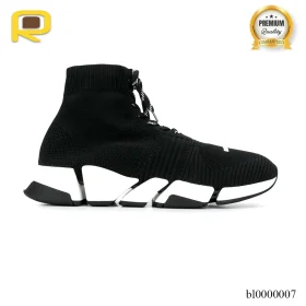 BLCG Speed 2.0 Lace-Up Black White Shoes Sneakers - bl0000007