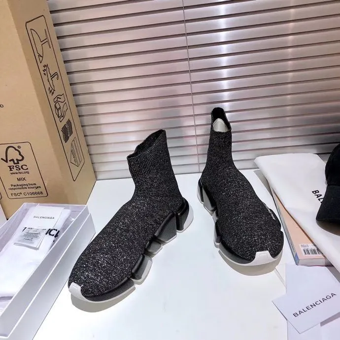 BLCG Speed 2.0 Recycled Knit Blue Black Shoes Sneakers - bl0000011 - Image 7