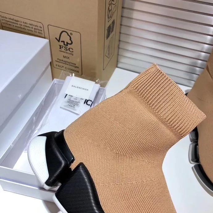 BLCG Speed 2.0 Recycled Knit Beige White Black Shoes Sneakers - bl0000012 - Image 8