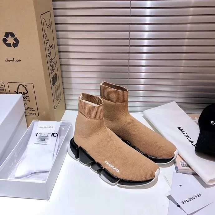 BLCG Speed 2.0 Recycled Knit Beige White Black Shoes Sneakers - bl0000012 - Image 4