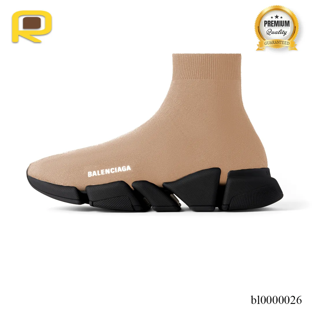 BLCG Speed 2.0 Recycled Knit Beige Black Shoes Sneakers - bl0000026 - Image 2