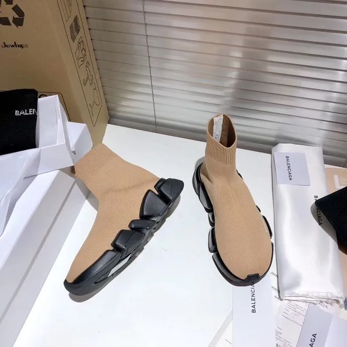 BLCG Speed 2.0 Recycled Knit Beige Black Shoes Sneakers - bl0000026 - Image 5