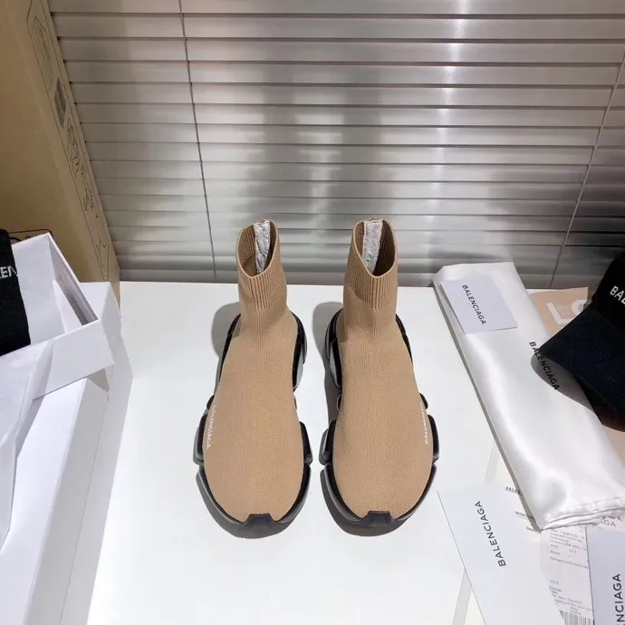 BLCG Speed 2.0 Recycled Knit Beige Black Shoes Sneakers - bl0000026 - Image 7