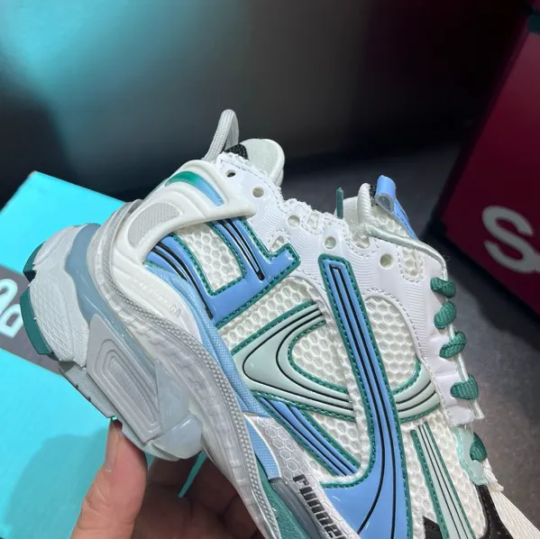 BLCG Runner White Teal Green Blue Shoes Sneakers - bl0000034 - Image 10