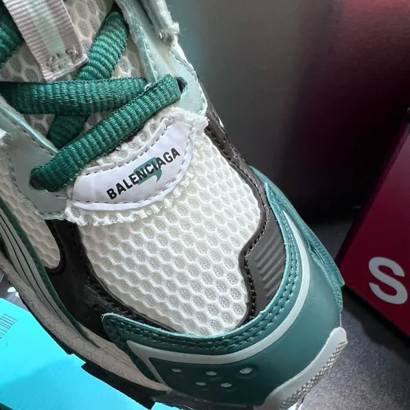 BLCG Runner White Teal Green Blue Shoes Sneakers - bl0000034 - Image 11