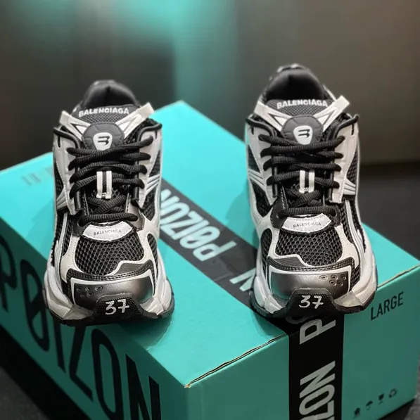 BLCG Runner White Black Shoes Sneakers - bl0000036 - Image 6