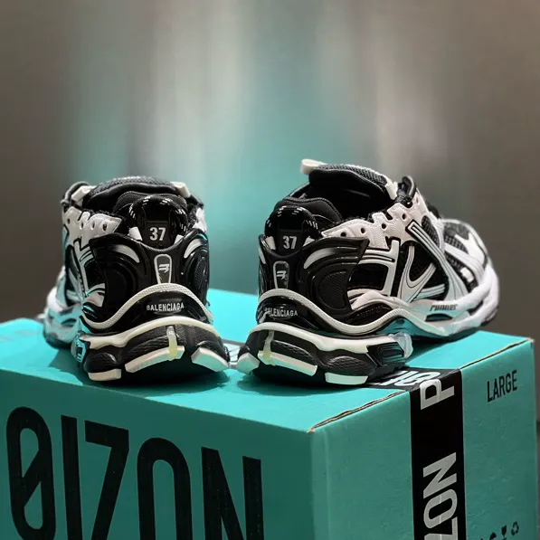 BLCG Runner White Black Shoes Sneakers - bl0000036 - Image 5