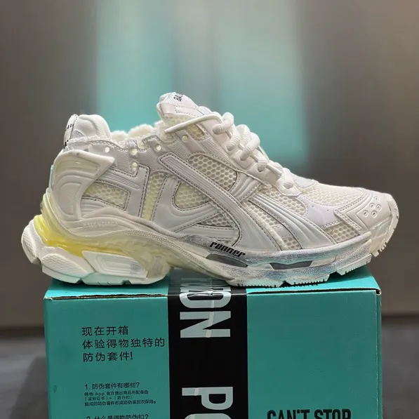 BLCG Runner White Shoes Sneakers - bl0000037 - Image 3