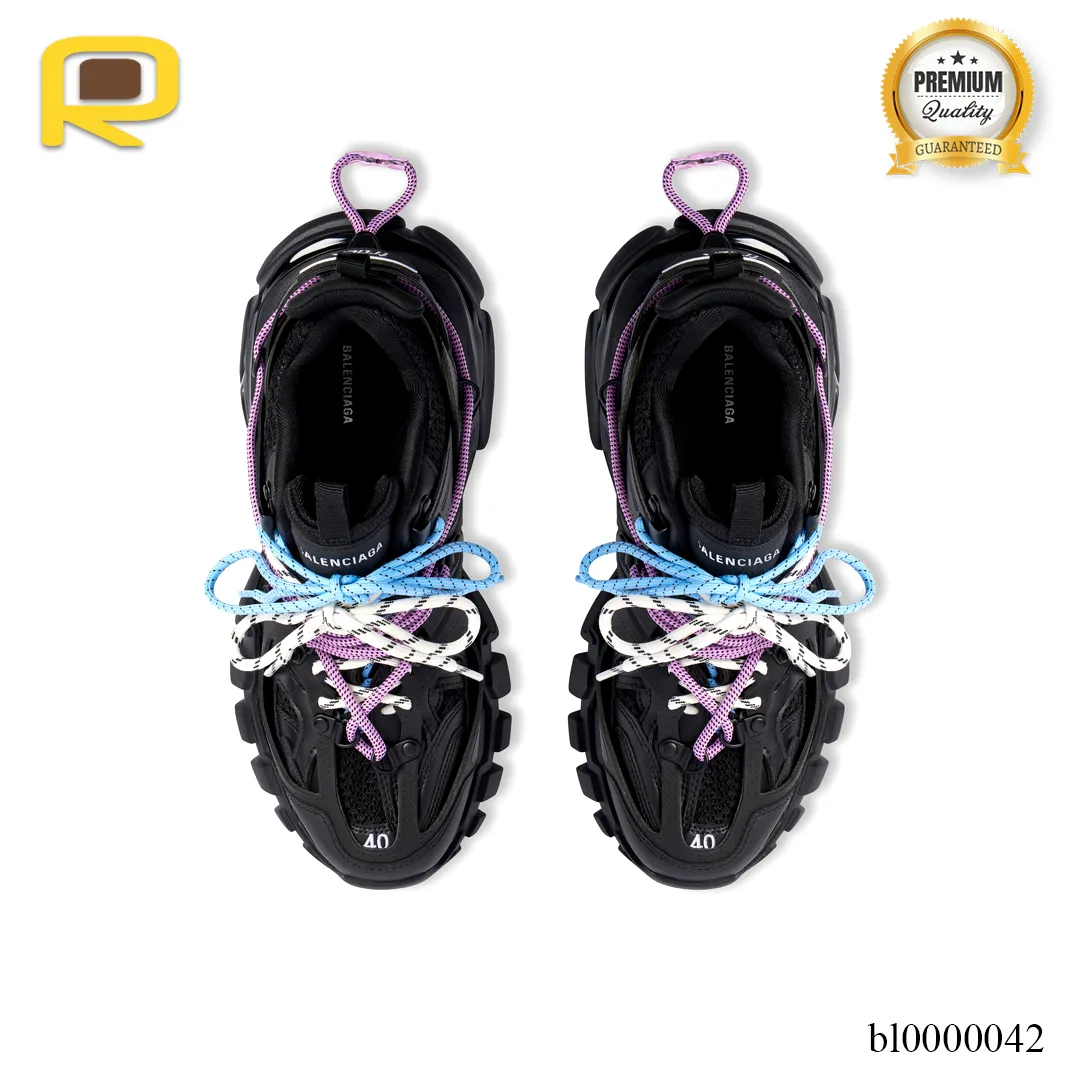 BLCG Track Trail Laces Black Pink Blue Beige Shoes Sneakers - bl0000042 - Image 5