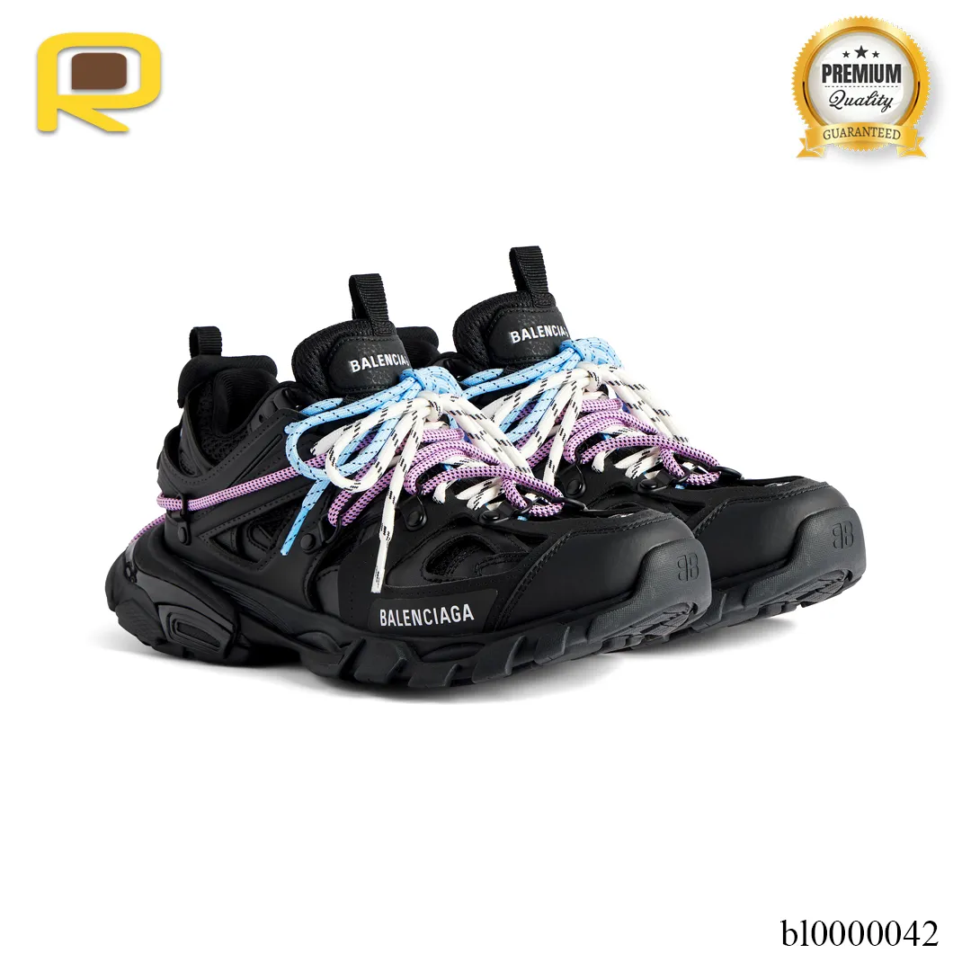 BLCG Track Trail Laces Black Pink Blue Beige Shoes Sneakers - bl0000042 - Image 3
