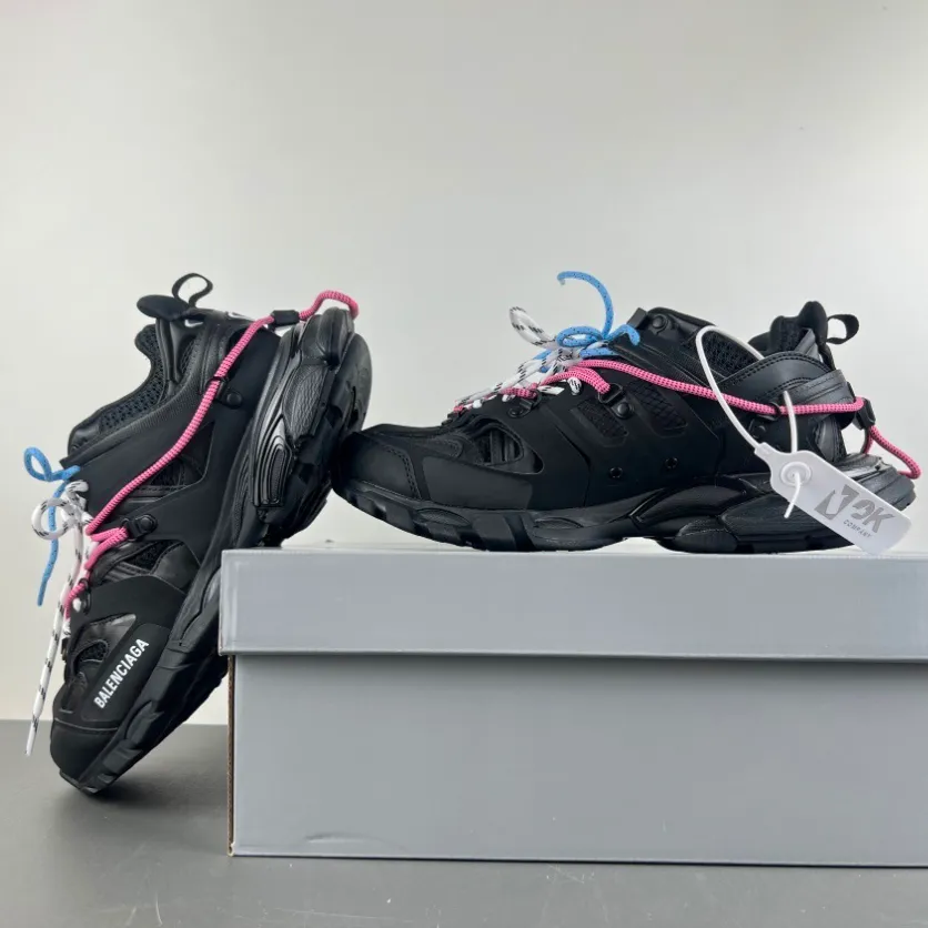 BLCG Track Trail Laces Black Pink Blue Beige Shoes Sneakers - bl0000042 - Image 7