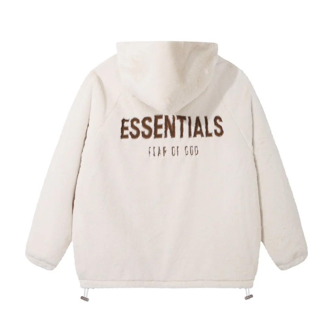 Essentials FOG Fur Hooded Jacket - FOG0026 - Image 2