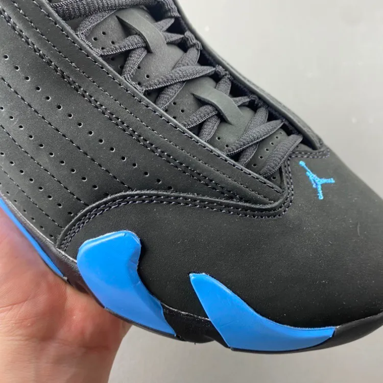 AJ 14 Black University Blue Shoes Sneakers – nk0004488 - Image 14