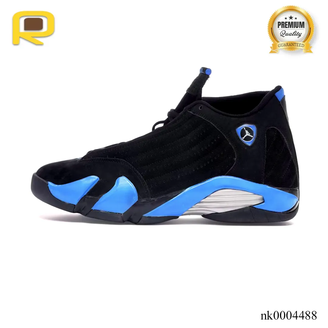 AJ 14 Black University Blue Shoes Sneakers – nk0004488 - Image 2