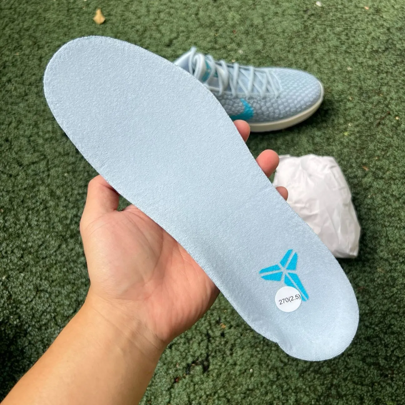 Caitlin Clark x Kobe 6 Protro Light Armory Blue Shoes Sneakers - nk0004707 - Image 20