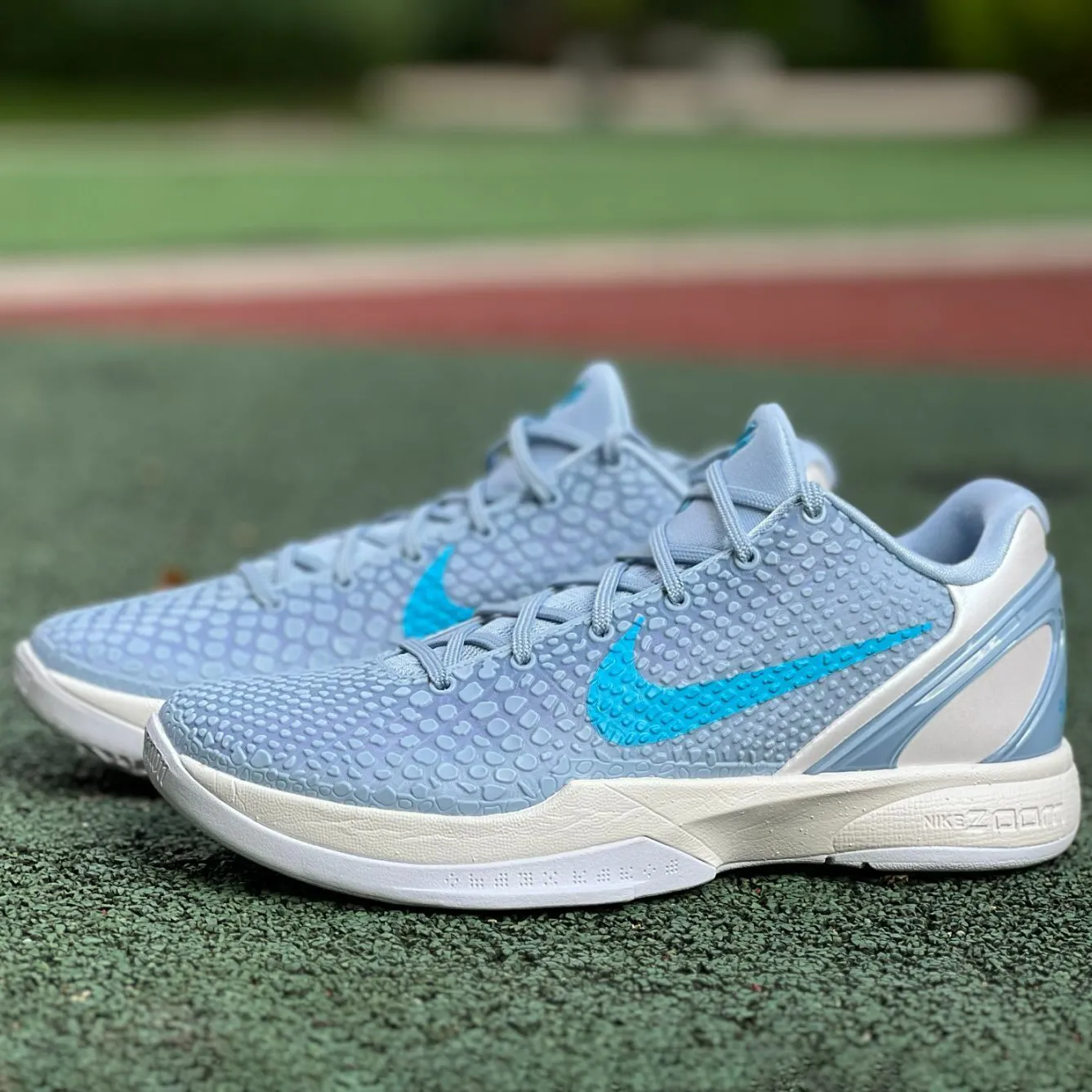 Caitlin Clark x Kobe 6 Protro Light Armory Blue Shoes Sneakers - nk0004707 - Image 10