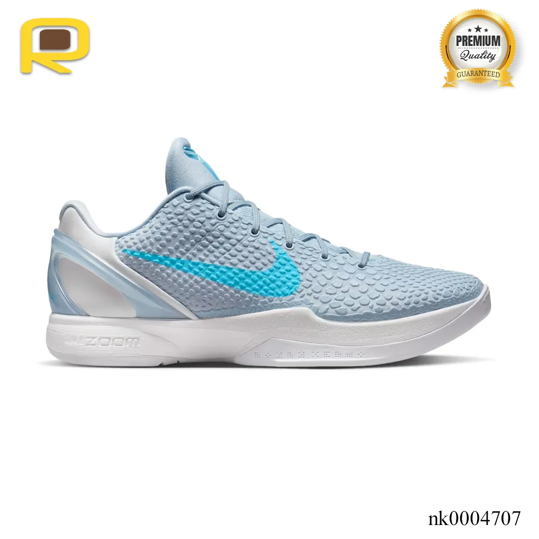 Caitlin Clark x Kobe 6 Protro Light Armory Blue Shoes Sneakers - nk0004707
