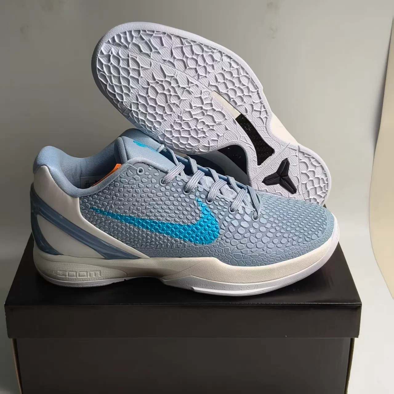 Caitlin Clark x Kobe 6 Protro Light Armory Blue Shoes Sneakers - nk0004707 - Image 13