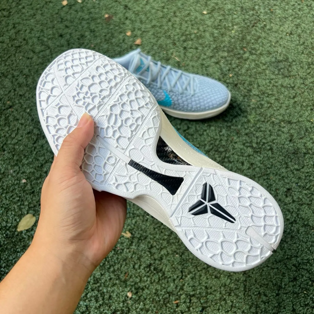 Caitlin Clark x Kobe 6 Protro Light Armory Blue Shoes Sneakers - nk0004707 - Image 18