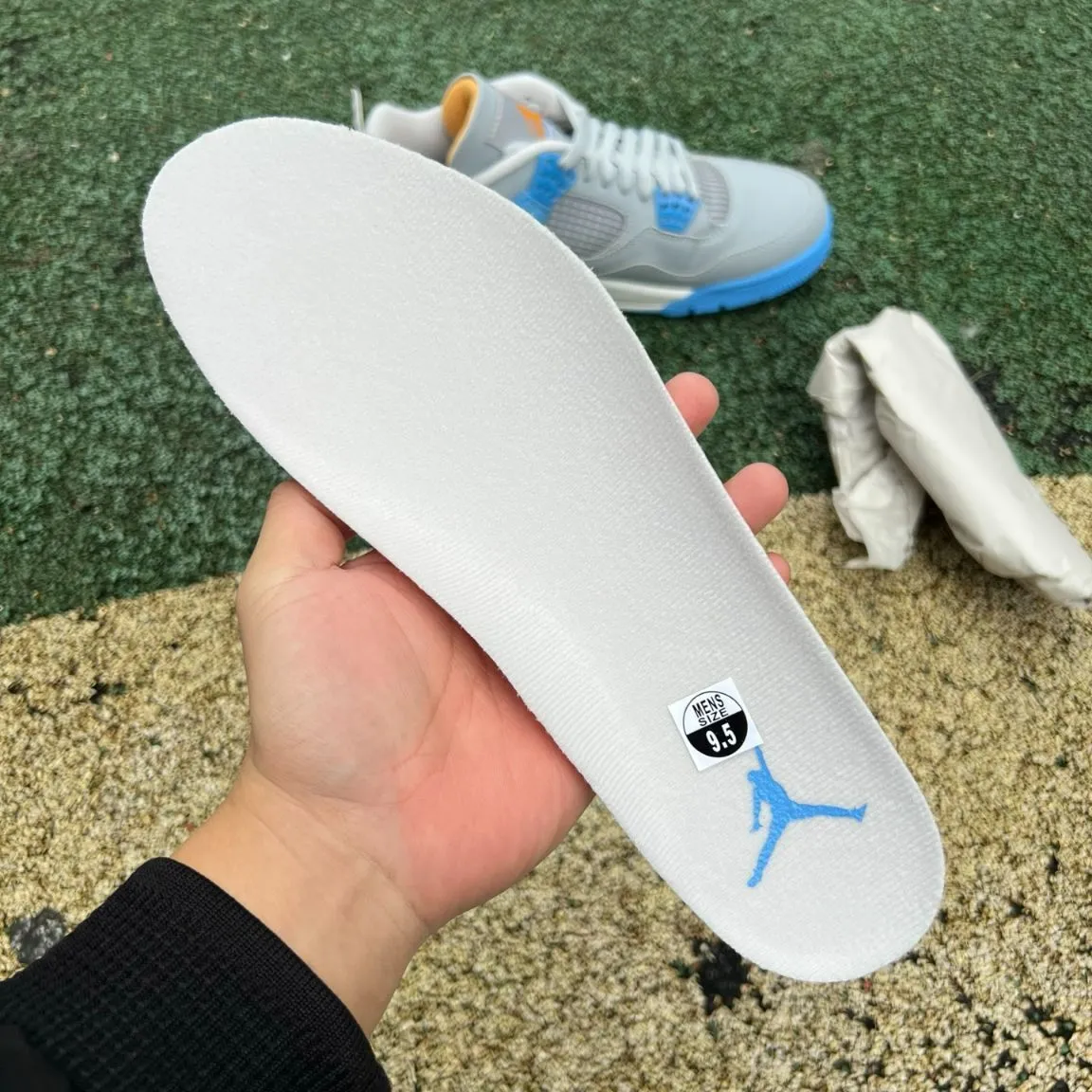 AJ 4 LS Mist Blue Shoes Sneakers - nk0004712 - Image 13