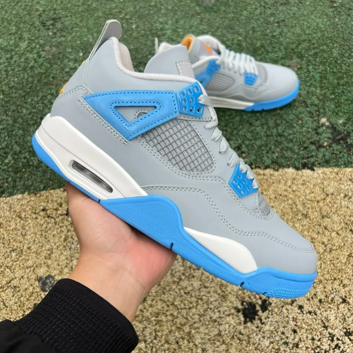 AJ 4 LS Mist Blue Shoes Sneakers - nk0004712 - Image 4