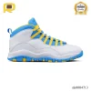 AJ 10 Carolina Blue Yellow Shoes Sneakers – nk0004714