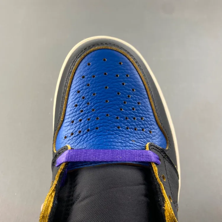 Fragment x Union LA x AJ 1 High OG Sport Royal Shoes Sneakers – nk0004748 - Image 16