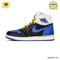 Alternative view of Fragment x Union LA x AJ 1 High OG Sport Royal Shoes Sneakers – nk0004748