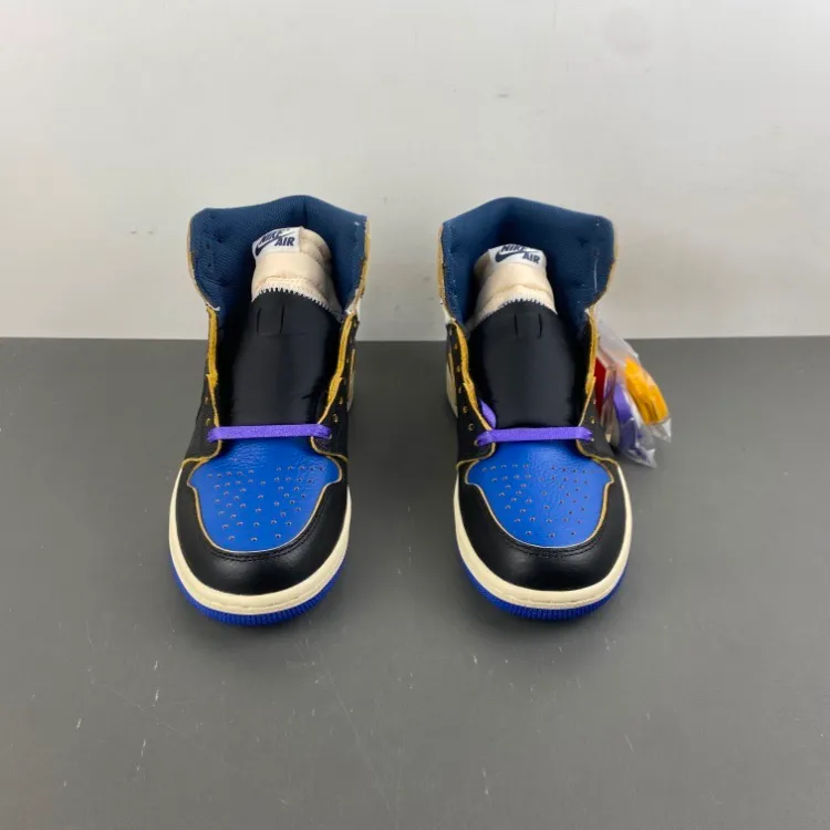 Fragment x Union LA x AJ 1 High OG Sport Royal Shoes Sneakers – nk0004748 - Image 11