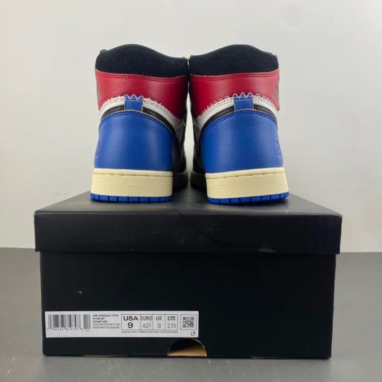 Fragment x Union LA x AJ 1 High OG Varsity Red Shoes Sneakers – nk0004749 - Image 6