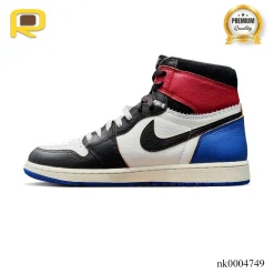 Alternative view of Fragment x Union LA x AJ 1 High OG Varsity Red Shoes Sneakers – nk0004749