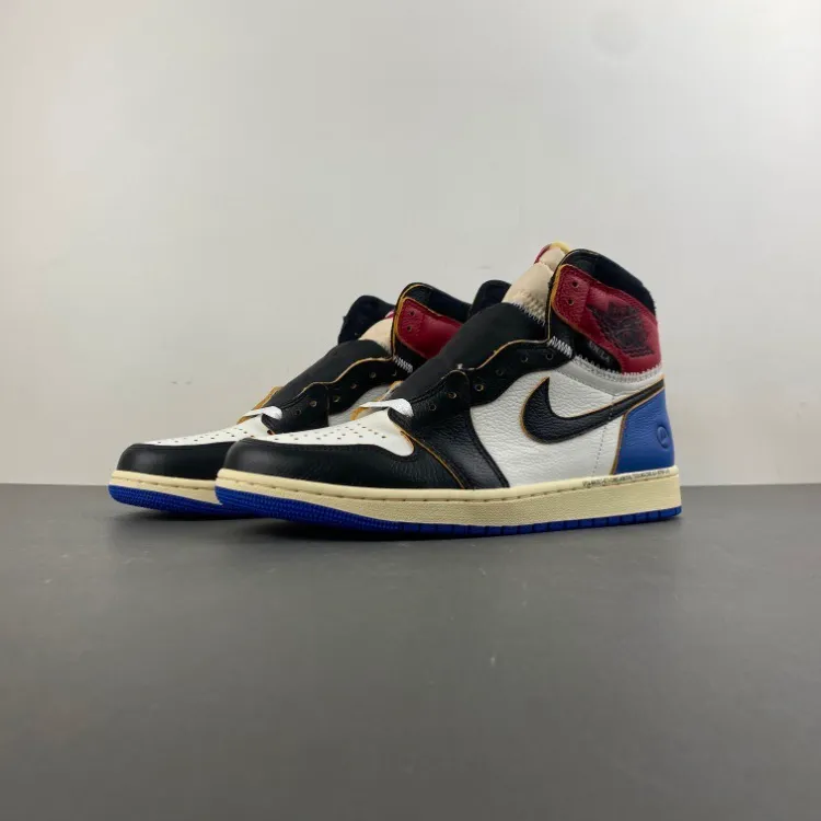 Fragment x Union LA x AJ 1 High OG Varsity Red Shoes Sneakers – nk0004749 - Image 9