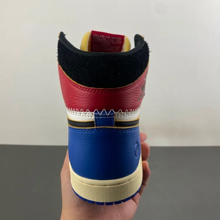 Fragment x Union LA x AJ 1 High OG Varsity Red Shoes Sneakers – nk0004749 - Image 11