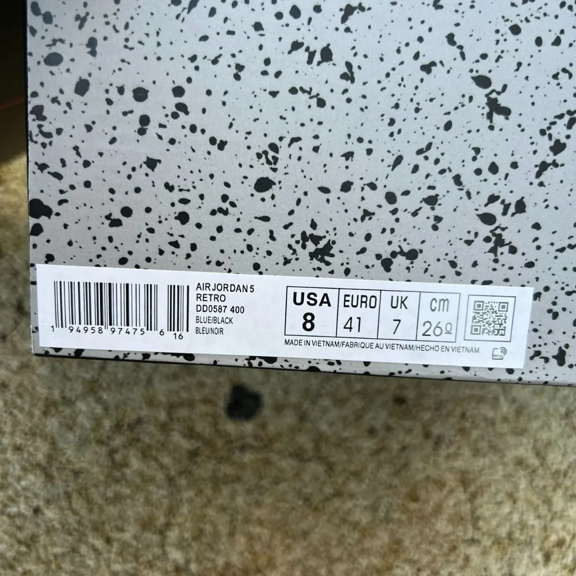 AJ 5 Nightwing Shoes Sneakers - nk0004752 - Image 11