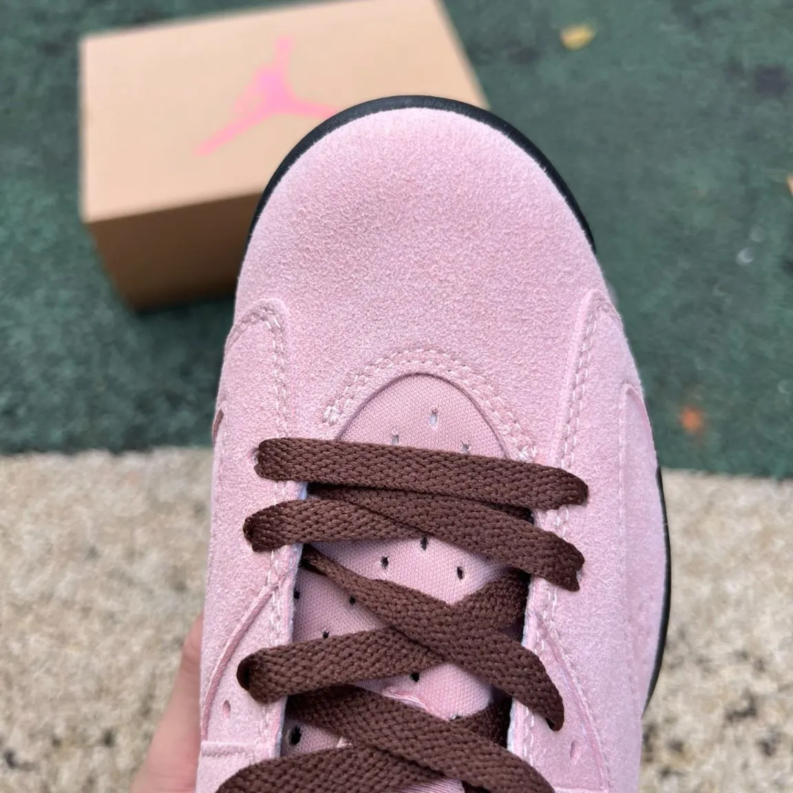 A Ma Maniere x AJ 6 SP Black Smokey Mauve Shoes Sneaker - nk0004756 - Image 10