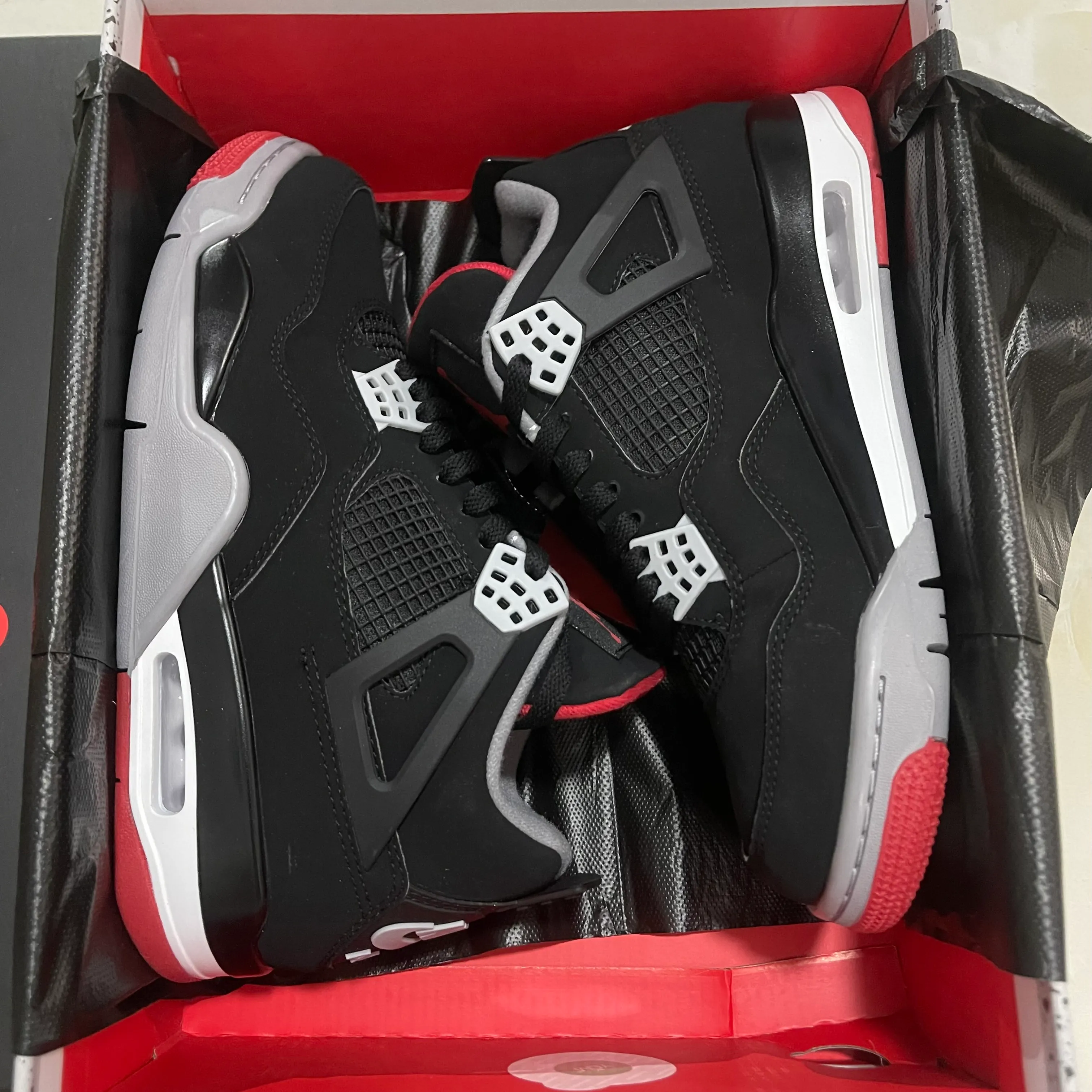 AJ 4 Bred (2026) Shoes Sneakers - nk0004768 - Image 8