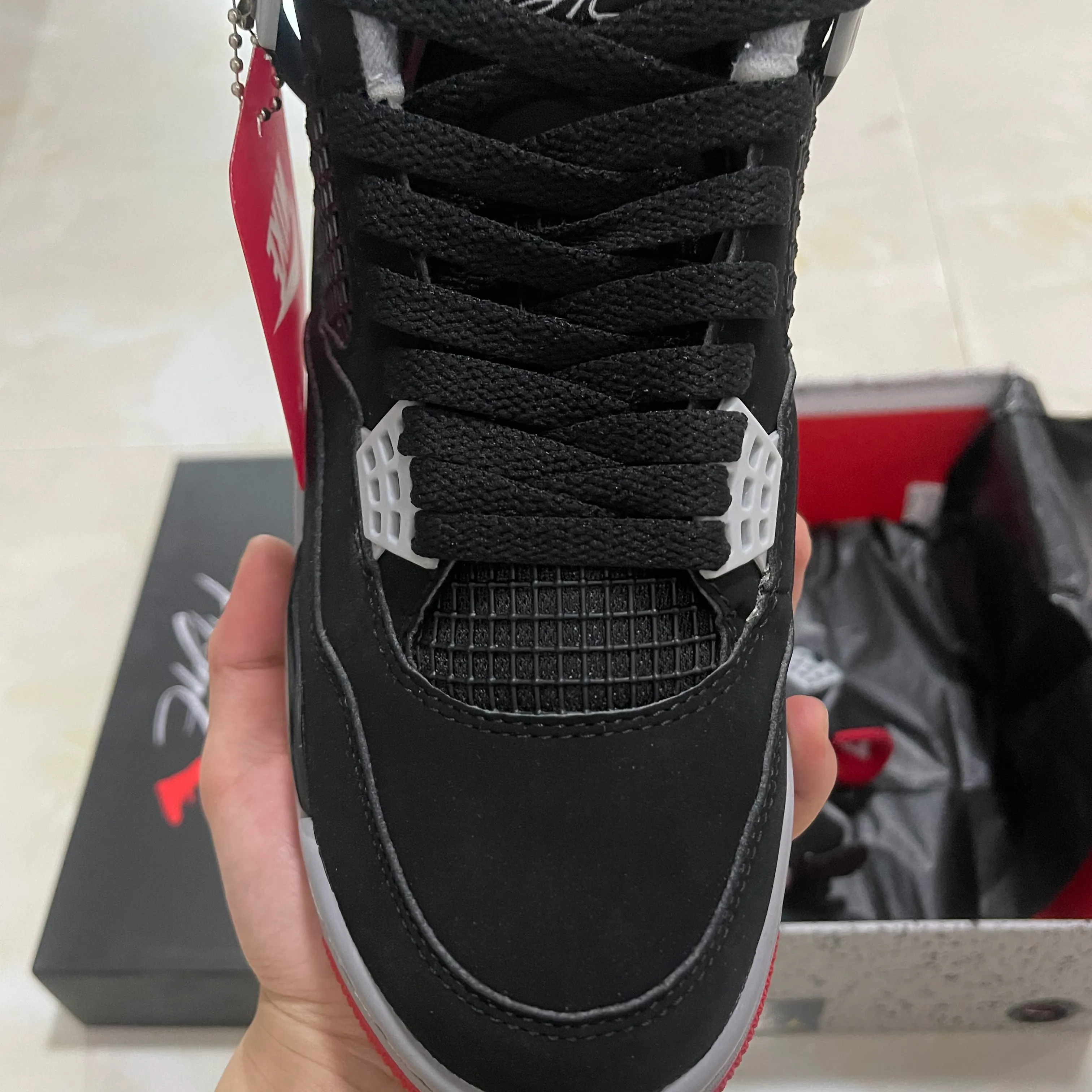 AJ 4 Bred (2026) Shoes Sneakers - nk0004768 - Image 9