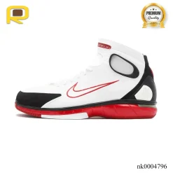 Alternative view of Air Zoom Huarache 2K4 White/Varsity Red Shoes Sneakers – nk0004796